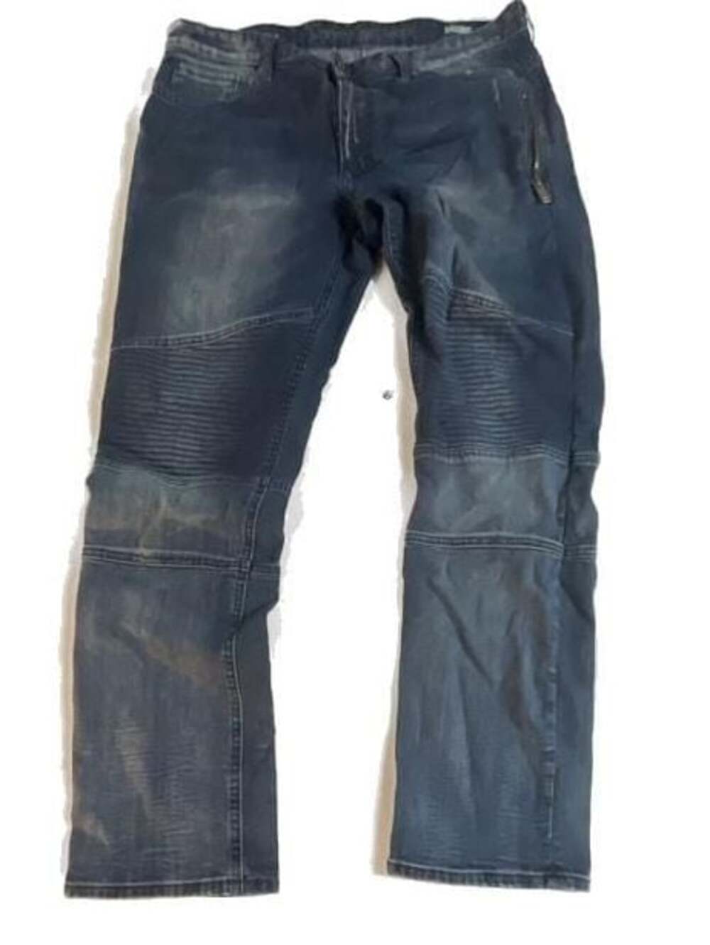 Calvin Klein Jeans Men's Slim Fit Moto Biker Jeans 36x32